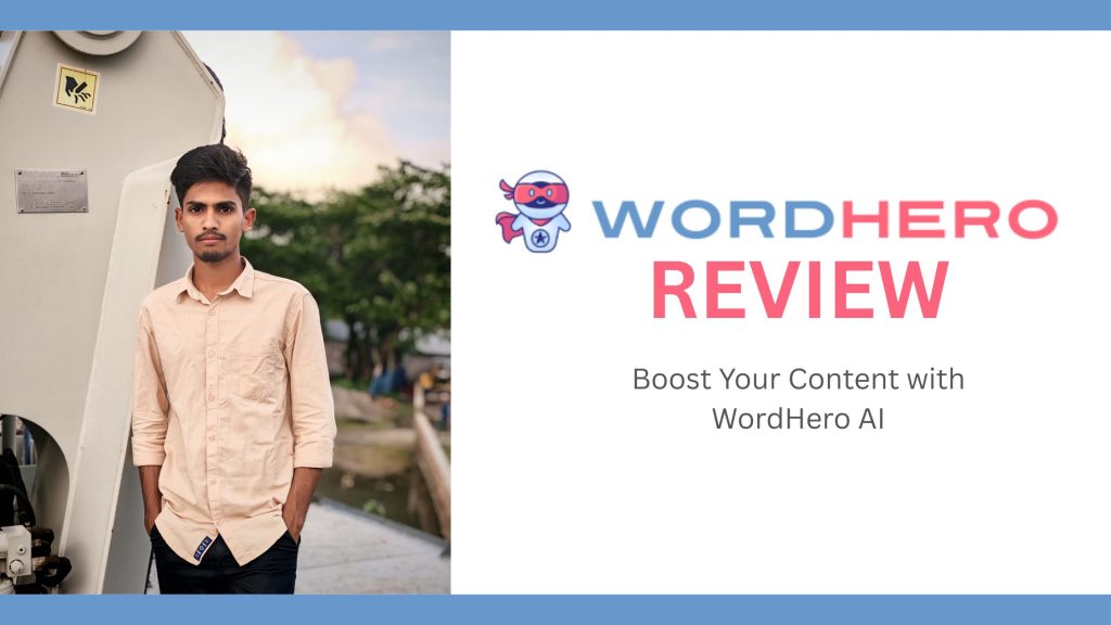 WordHero AI blogging and content creation tool